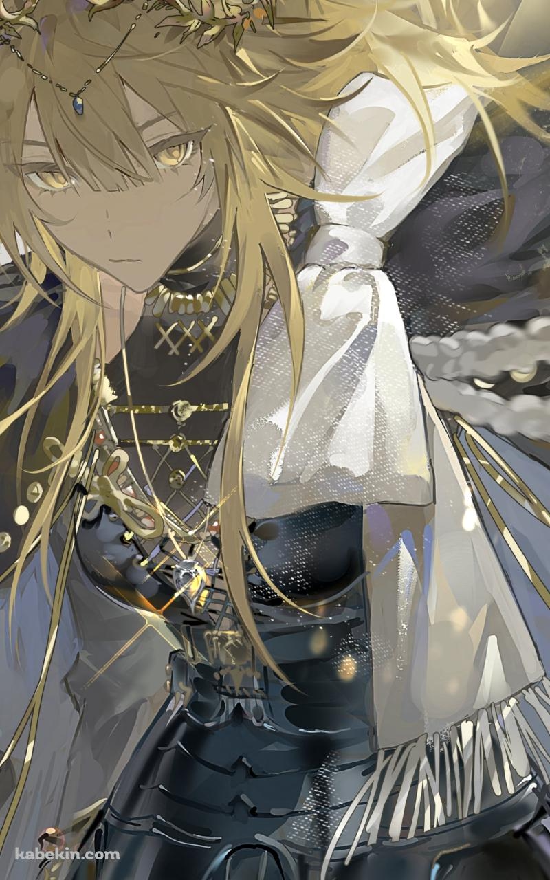 黒い甲冑を着たシージ / アークナイツのAndroidの壁紙(800px x 1280px) スマホ用
