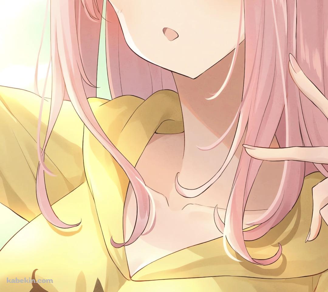 ポーズを取る藤原千花 / かぐや様は告らせたい～天才たちの恋愛頭脳戦～のAndroidの壁紙(1080px x 960px) スマホ用