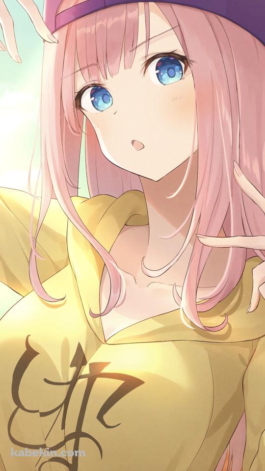 ポーズを取る藤原千花 / かぐや様は告らせたい～天才たちの恋愛頭脳戦～のAndroidの壁紙(540px x 960px) スマホ用