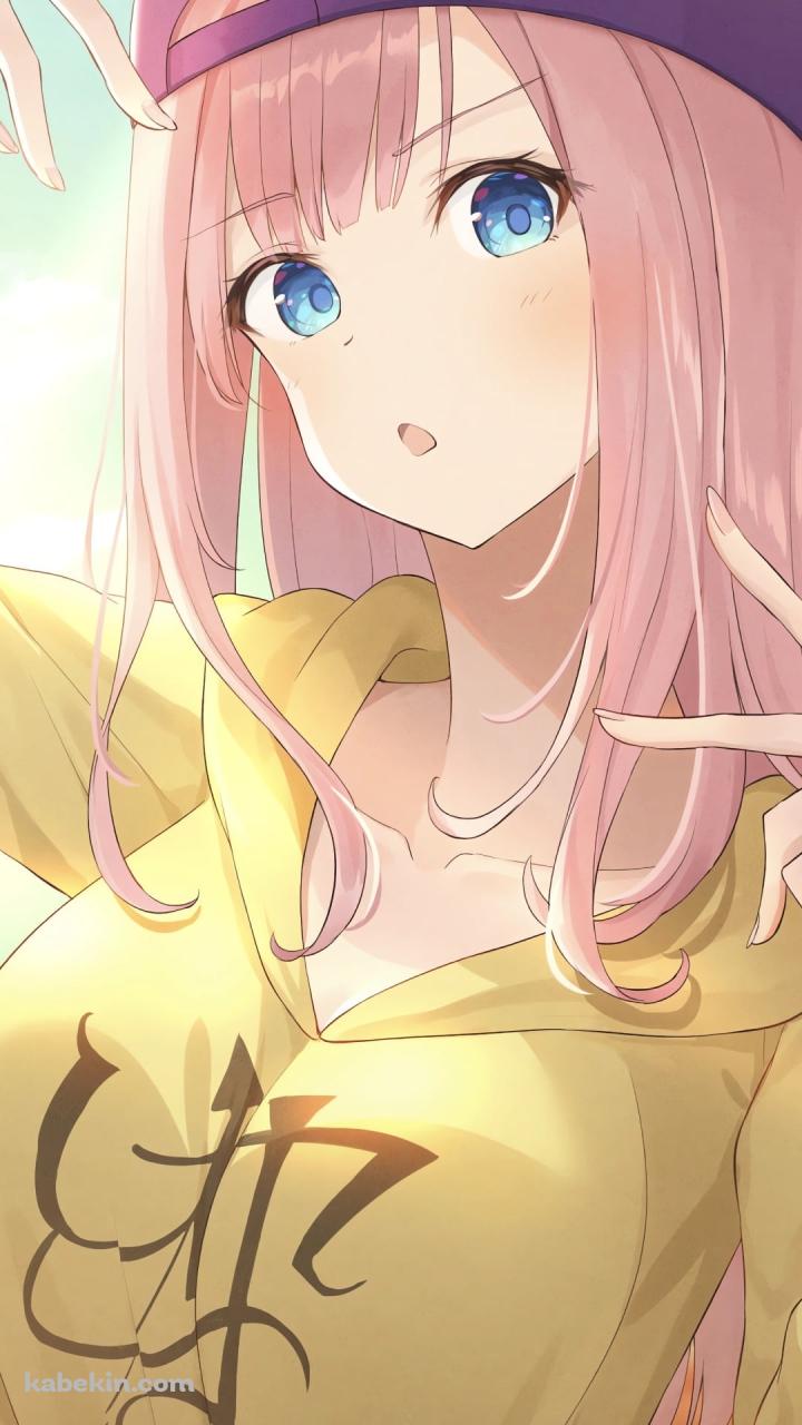 ポーズを取る藤原千花 / かぐや様は告らせたい～天才たちの恋愛頭脳戦～のAndroidの壁紙(720px x 1280px) スマホ用