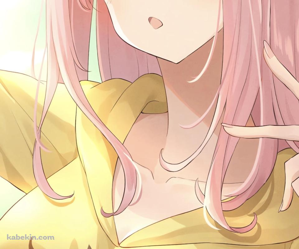 ポーズを取る藤原千花 / かぐや様は告らせたい～天才たちの恋愛頭脳戦～のAndroidの壁紙(960px x 800px) スマホ用