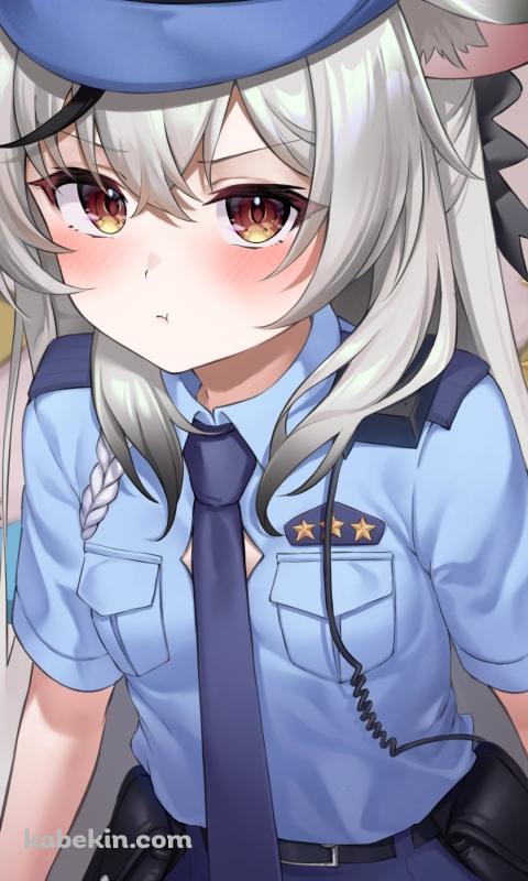 警察官 / 春原ココナ / ブルーアーカイブのAndroidの壁紙(480px x 800px) スマホ用