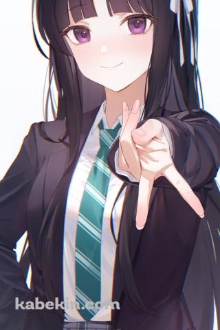 ギャルピする安和すばる / ガールズバンドクライのAndroidの壁紙(320px x 480px) スマホ用