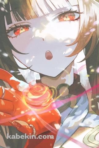 掌で魔法を詠唱するレイサ / 崩壊:スターレイルのAndroidの壁紙(320px x 480px) スマホ用