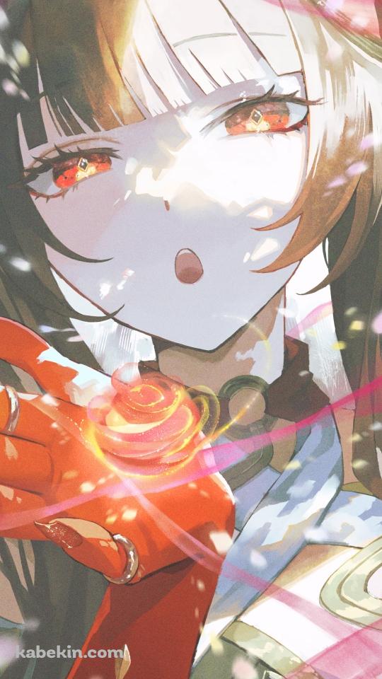掌で魔法を詠唱するレイサ / 崩壊:スターレイルのAndroidの壁紙(540px x 960px) スマホ用