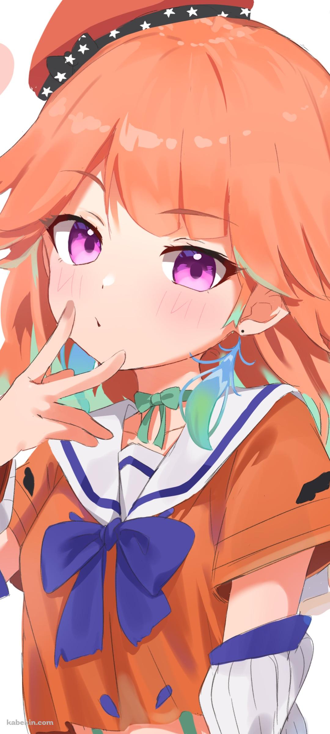 アゴピする可愛い小鳥遊キアラ / ホロライブ / バーチャルYouTuberのAndroidの壁紙(1080px x 2400px) スマホ用