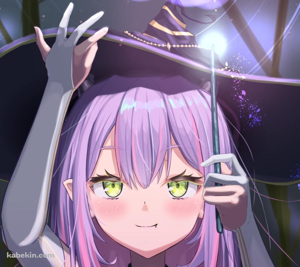 ハロウィンコスの常闇トワ / カボチャ / ホロライブ / バーチャルYouTuberのAndroidの壁紙(960px x 854px) スマホ用