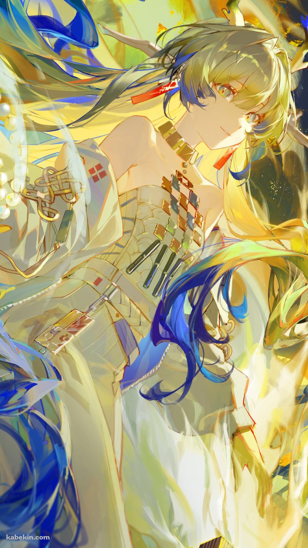 魔法を詠唱するかっこいいスー / アークナイツのAndroidの壁紙(1080px x 1920px) スマホ用