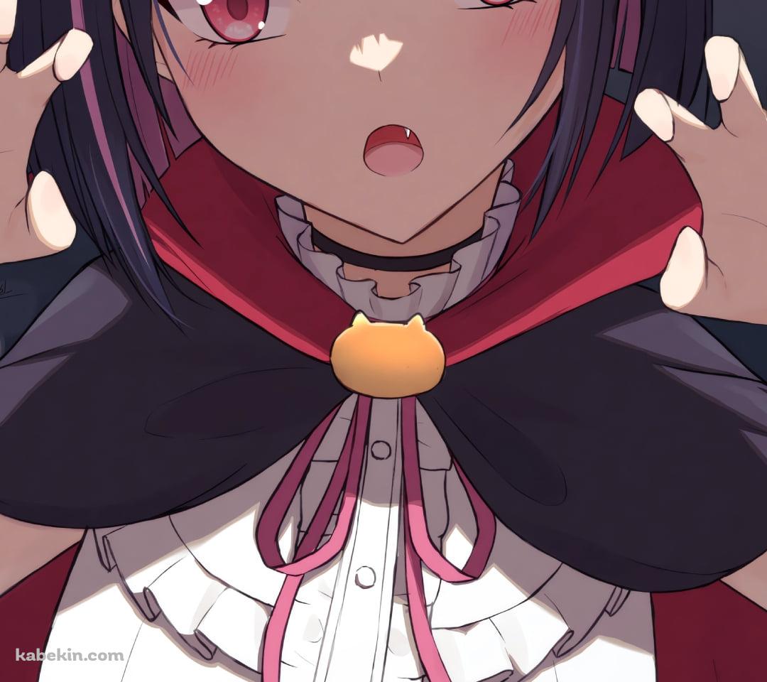 バンパイアコスをする杏山カズサ / ブルーアーカイブのAndroidの壁紙(1080px x 960px) スマホ用