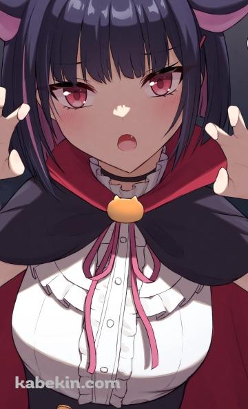 バンパイアコスをする杏山カズサ / ブルーアーカイブのAndroidの壁紙(360px x 592px) スマホ用
