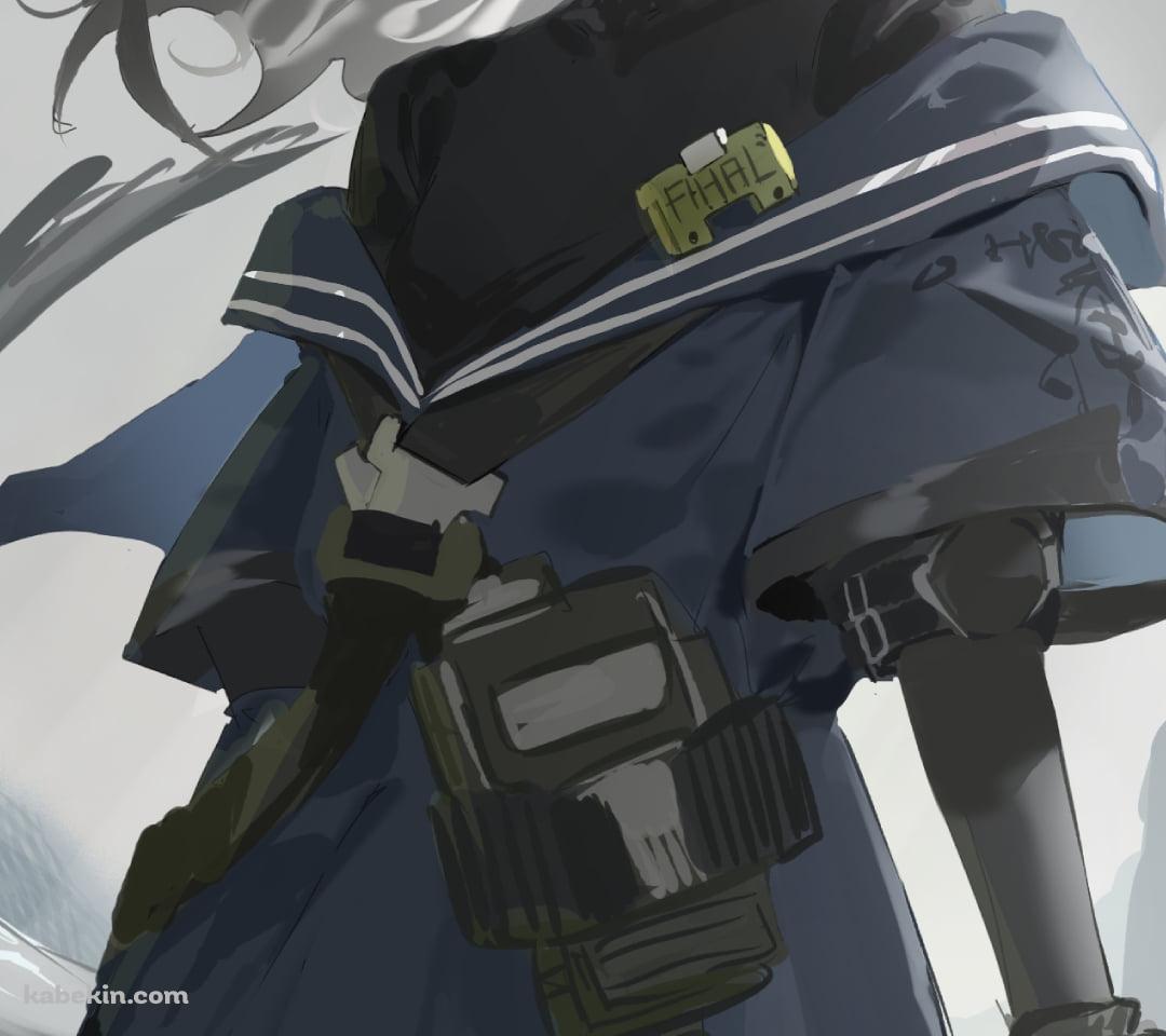 荒野を歩くアイリーニ / アークナイツのAndroidの壁紙(1080px x 960px) スマホ用