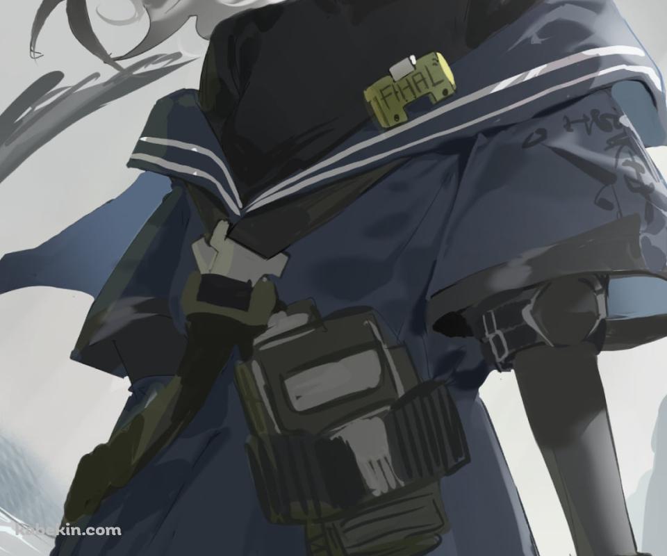 荒野を歩くアイリーニ / アークナイツのAndroidの壁紙(960px x 800px) スマホ用