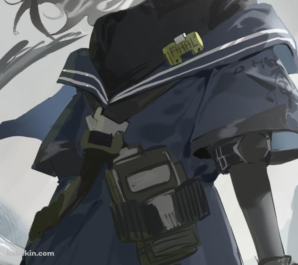 荒野を歩くアイリーニ / アークナイツのAndroidの壁紙(960px x 854px) スマホ用