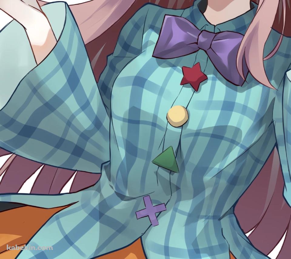 狐面を持つ秦こころ / 東方のAndroidの壁紙(960px x 854px) スマホ用