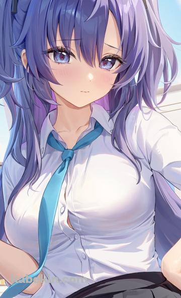 腰に手をあてる早瀬ユウカ / ブルーアーカイブのAndroidの壁紙(360px x 592px) スマホ用