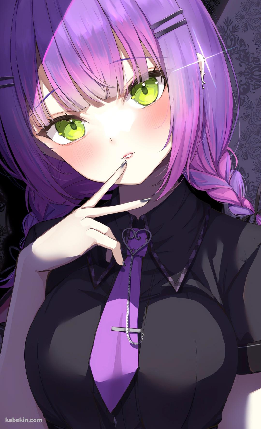 アゴピする常闇トワ / トワ様 / バーチャルYouTuber / ホロライブのAndroidの壁紙(1080px x 1776px) スマホ用