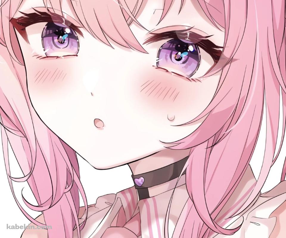 頬を赤らめる博衣こより / ホロライブ / バーチャルYouTuber / VtuberのAndroidの壁紙(960px x 800px) スマホ用