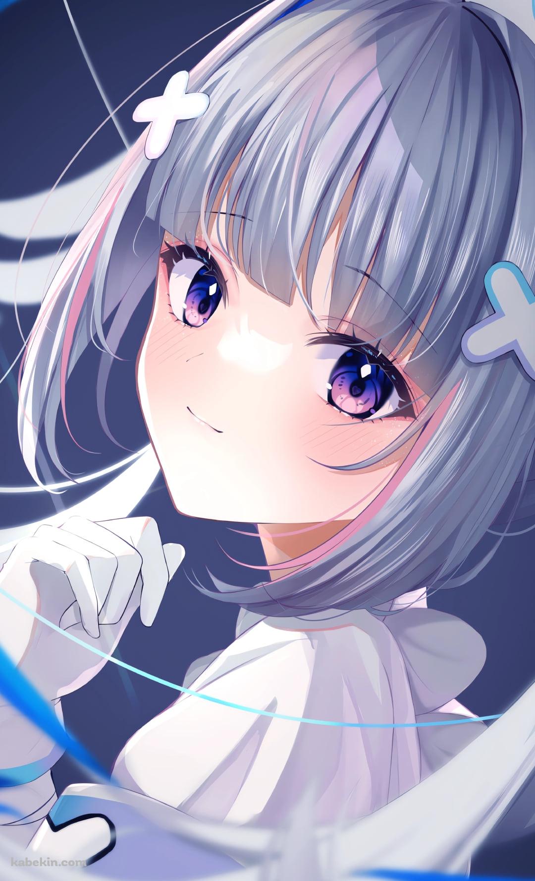 振り返り微笑む天音かなた / ホロライブ / バーチャルYouTuber / VtuberのAndroidの壁紙(1080px x 1776px) スマホ用
