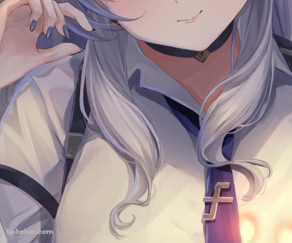 誕生日ケーキと天帝フォルテ / オッドアイ / バーチャルYouTuberのAndroidの壁紙(960px x 800px) スマホ用