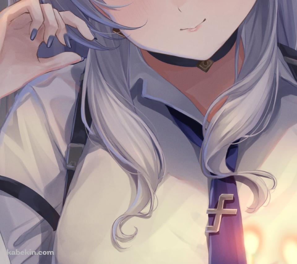 誕生日ケーキと天帝フォルテ / オッドアイ / バーチャルYouTuberのAndroidの壁紙(960px x 854px) スマホ用
