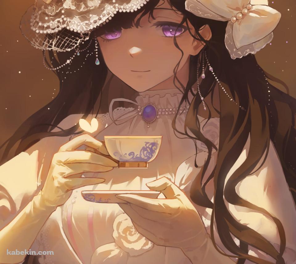 ティーカップを持つイゾルデ / リバース:1999のAndroidの壁紙(960px x 854px) スマホ用