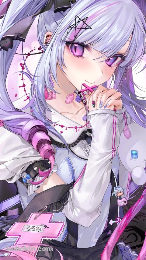 Rurumi Yumemi / バーチャルYouTuberのAndroidの壁紙(480px x 854px) スマホ用