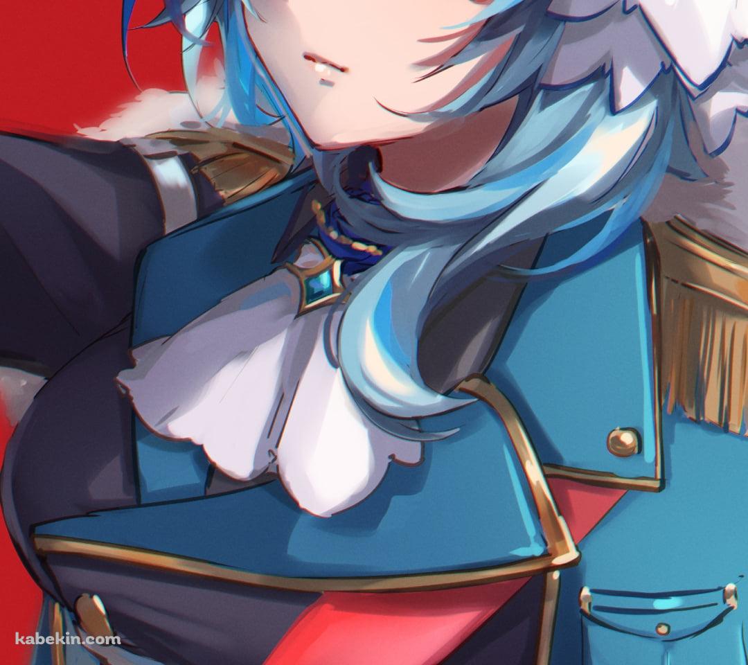 帽子のツバに手をかけるエウルア・ローレンス / 原神のAndroidの壁紙(1080px x 960px) スマホ用