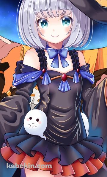 ハロウィンコスの魂魄妖夢 / 東方のAndroidの壁紙(360px x 592px) スマホ用