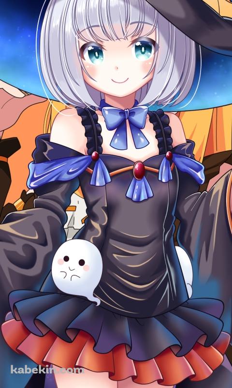 ハロウィンコスの魂魄妖夢 / 東方のAndroidの壁紙(480px x 800px) スマホ用