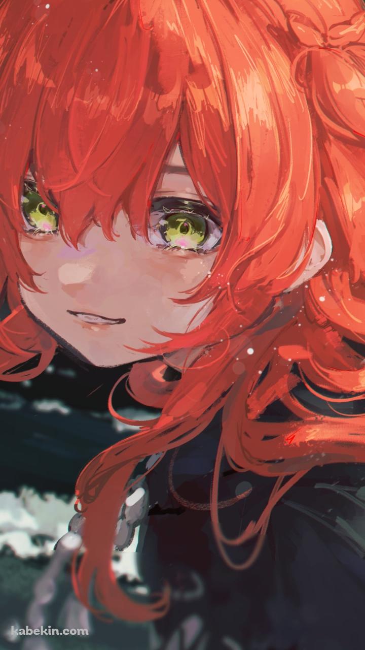 夜の海と喜多郁代 / ぼっち・ざ・ろっく!のAndroidの壁紙(720px x 1280px) スマホ用