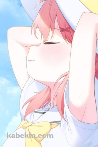 青空とさくらみこ / ホロライブ / バーチャルYouTuberのAndroidの壁紙(320px x 480px) スマホ用