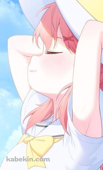 青空とさくらみこ / ホロライブ / バーチャルYouTuberのAndroidの壁紙(360px x 592px) スマホ用