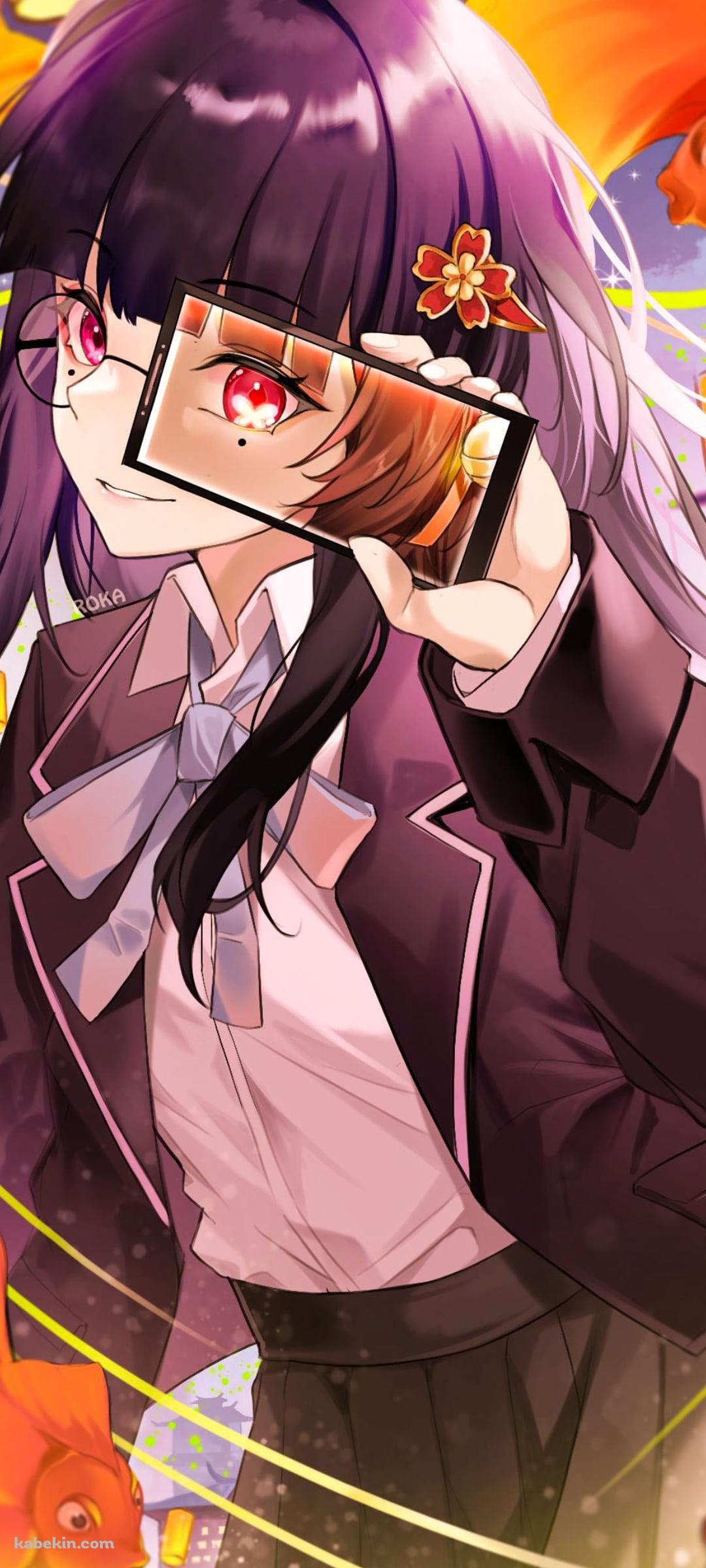 スマホをかざす花火 / 赤い金魚 / 崩壊:スターレイルのAndroidの壁紙(1080px x 2400px) スマホ用