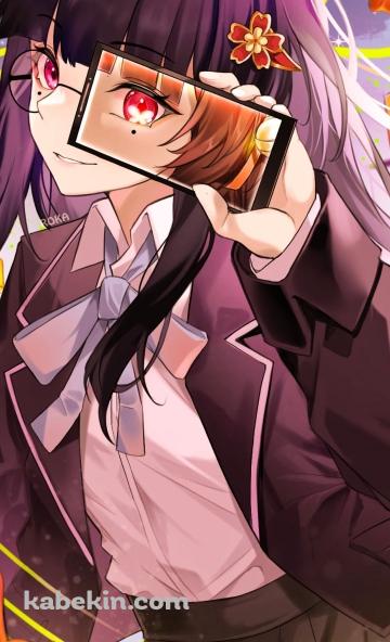 スマホをかざす花火 / 赤い金魚 / 崩壊:スターレイルのAndroidの壁紙(360px x 592px) スマホ用