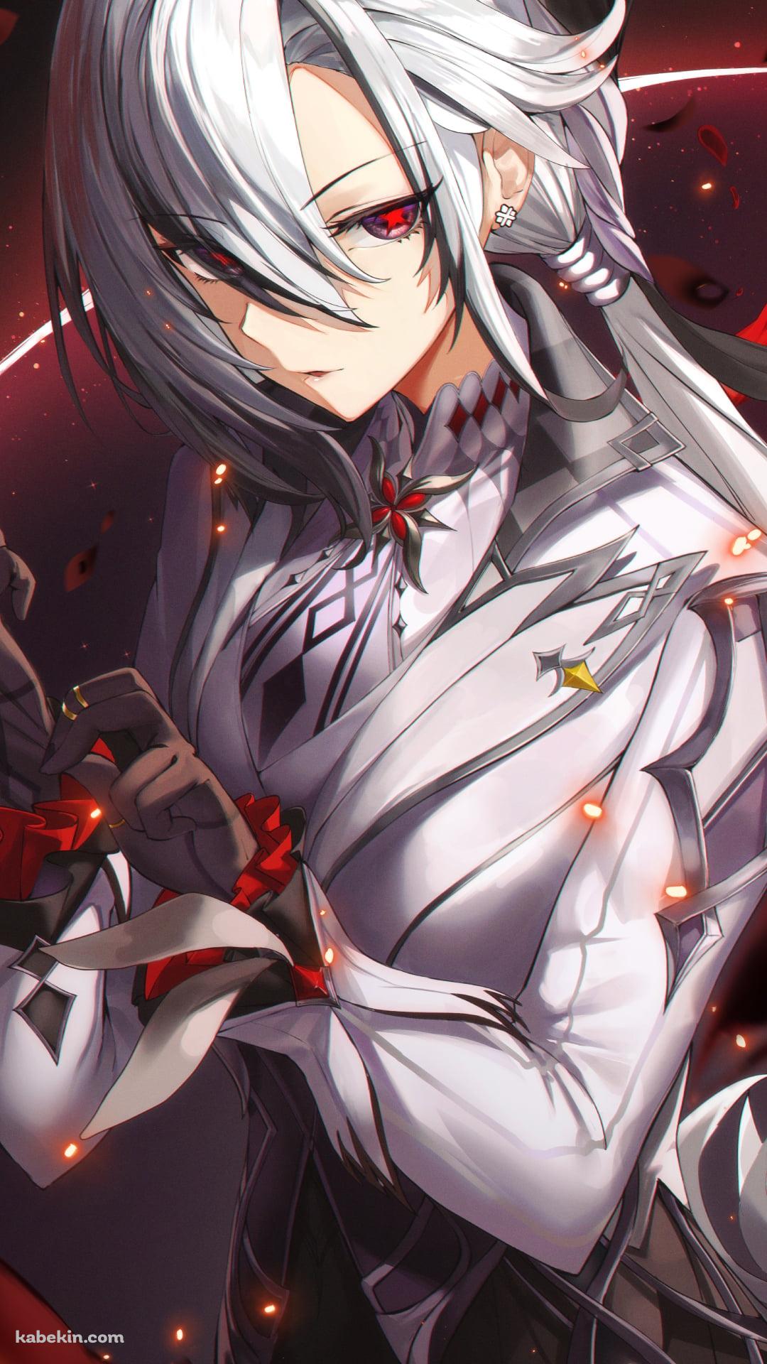手袋をはめなおすアルレッキーノ / 原神のAndroidの壁紙(1080px x 1920px) スマホ用