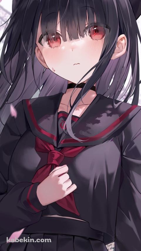 セーラー服姿の正義実現委員会のモブ / ブルーアーカイブのAndroidの壁紙(480px x 854px) スマホ用