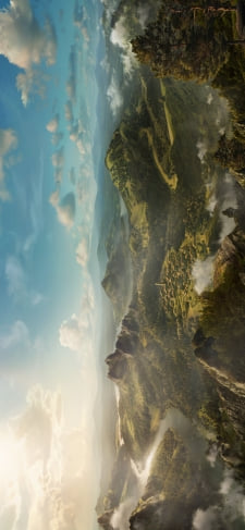 荒野と青空 / メタルギアソリッドのiPhone / スマホ壁紙