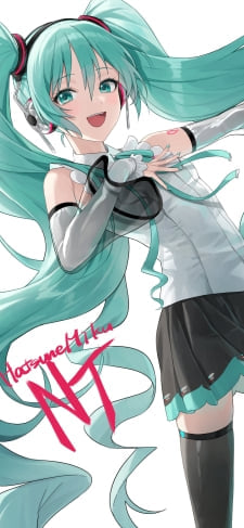 可愛い初音ミク NT / ボカロ / ボーカロイドのiPhone / スマホ壁紙