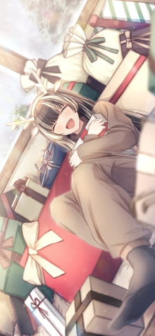 トナカイのコスをした儒烏風亭らでん / ホロライブ / バーチャルYouTuber / VtuberのiPhone / スマホ壁紙