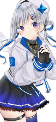 お願いポーズをする可愛い天音かなた / ホロライブ / バーチャルYouTuber / VtuberのiPhone / スマホ壁紙