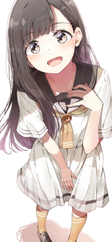 制服を着た可愛い温水佳樹 / 負けヒロインが多すぎる!のiPhone / スマホ壁紙