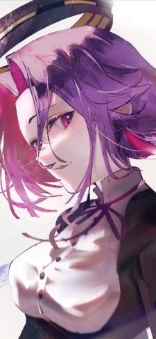 こちらを見つめる龍田(たつた) / 艦隊これくしょんのiPhone / スマホ壁紙