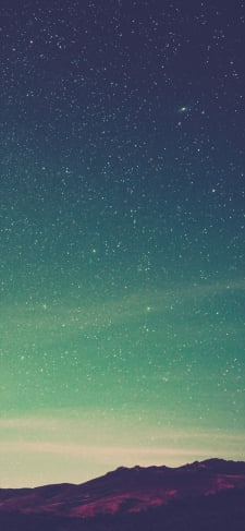 満天の星 宇宙のiPhone / スマホ壁紙
