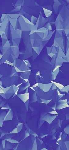 灰色のポリゴンのiPhone / スマホ壁紙