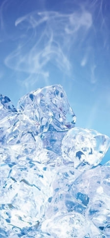 冷たい氷のiPhone / スマホ壁紙