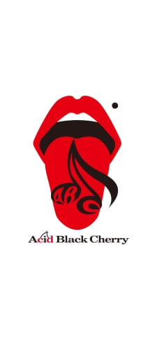 Acid Black Cherry 白のiPhone / スマホ壁紙