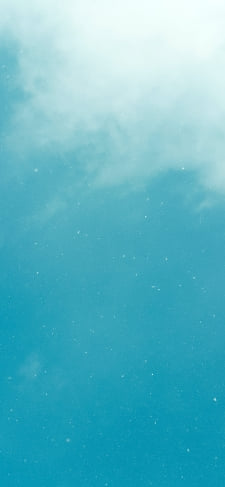 水色の綺麗な星空のiPhone / スマホ壁紙