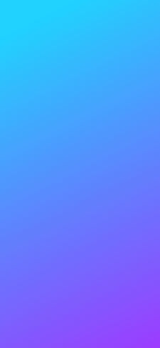紫と水色のグラデーションのiPhone / スマホ壁紙