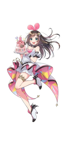 可愛いキズナ・アイのiPhone / スマホ壁紙