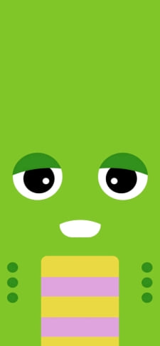 ガチャピン ポンキッキのiPhone / スマホ壁紙